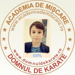Academia de Miscare - Domnul de Karate - Eduard Cristian F.