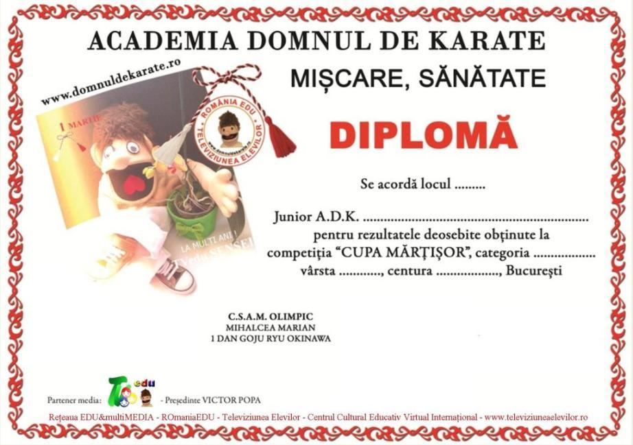 Diplomă ADK-1