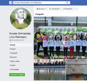 Facebook Școala Gimnazială Liviu Rebreanu