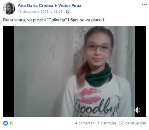 Mărturii, Ana Daria Cristea, 13 decembrie 2014