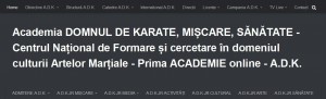academia domnul de karate -