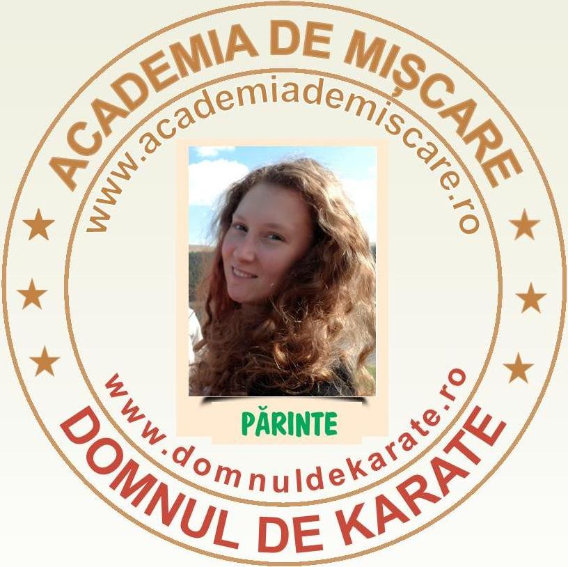 Academia de Miscare - Domnul de Karate - Ecaterina D.