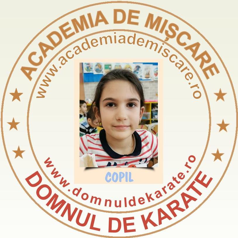 Academia de Miscare - Domnul de Karate - Elena M..
