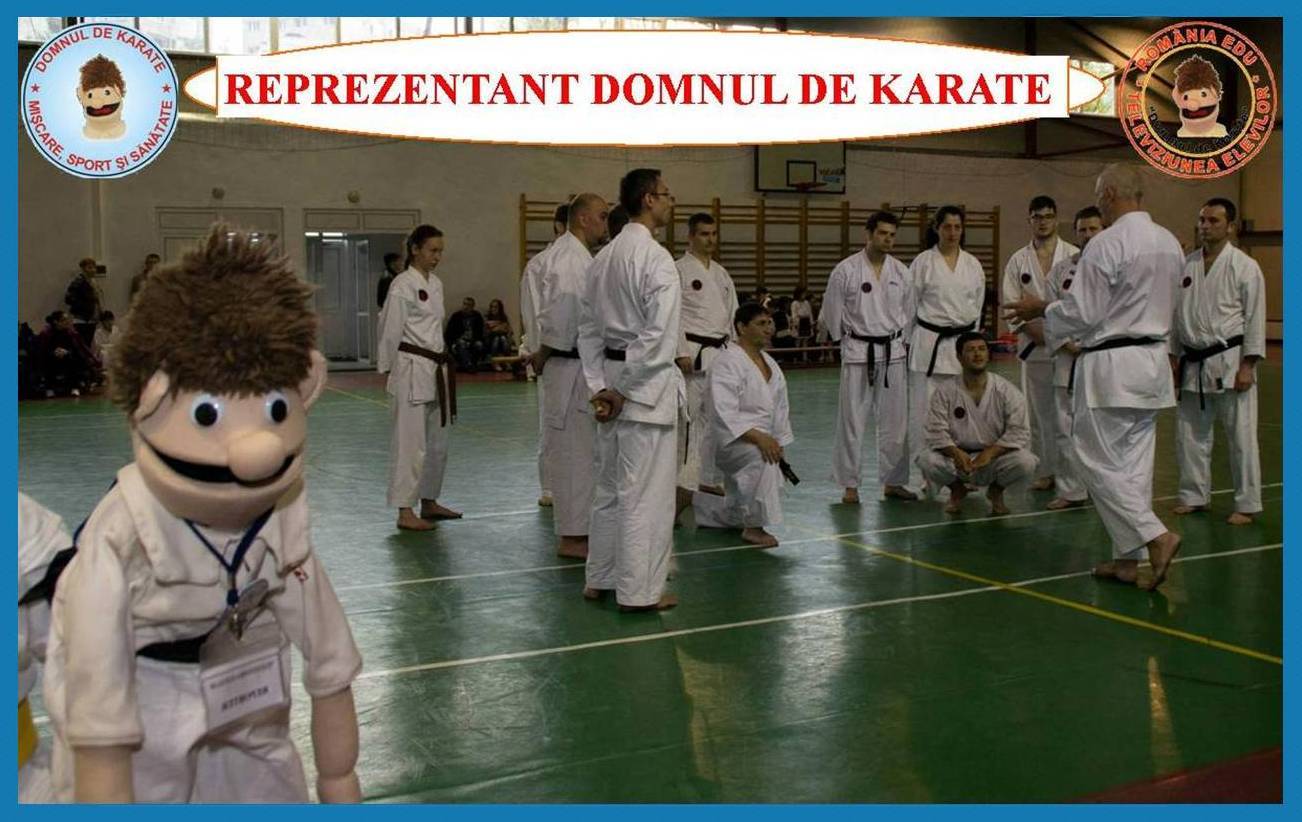 d. de karate reprezentant